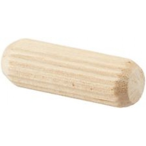 Dowel pin Fluted 3/8" x 3"